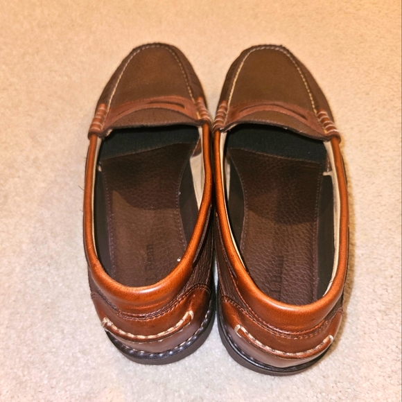 L.L. Bean Brown Leather Loafers